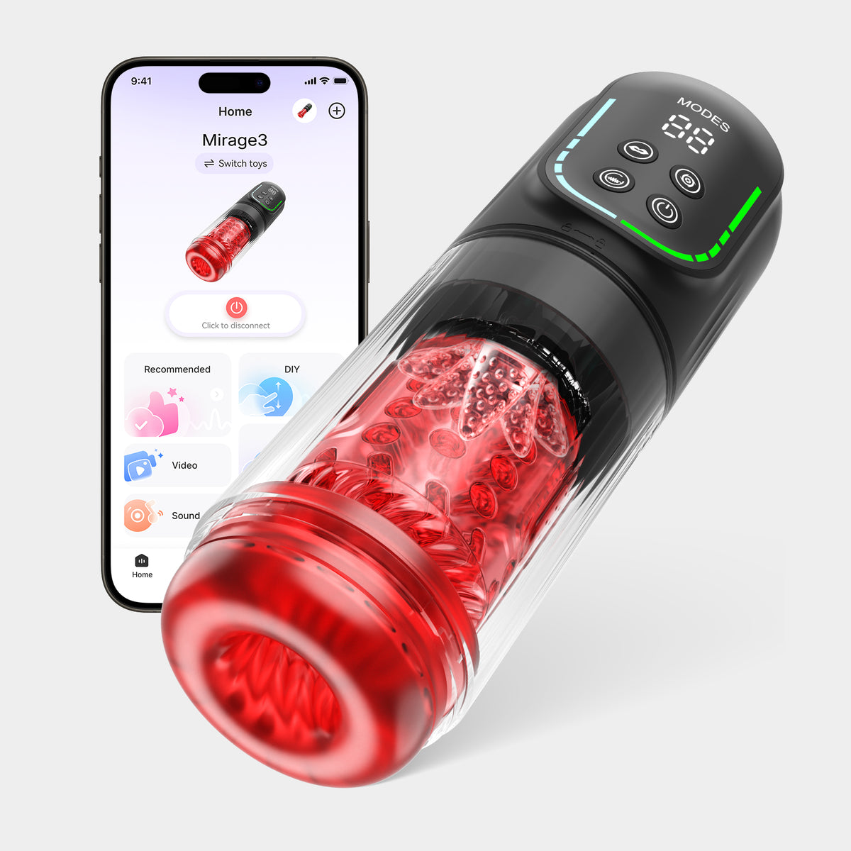 RYZEN| APP-Steuerung Elektrischer Masturbator