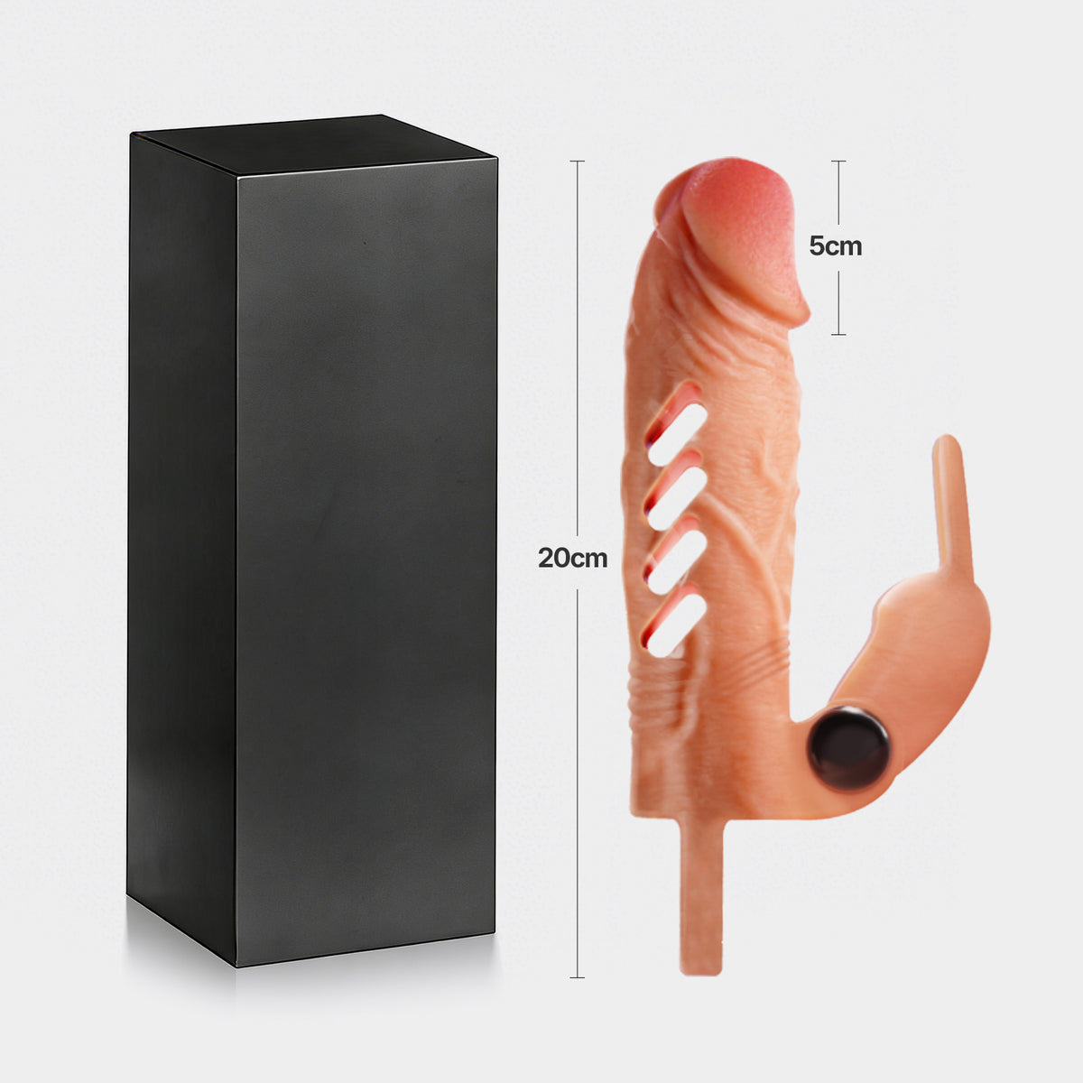 DAQUAN | Thrusting Cock Ring mit Steuerung & Heizfunktion
