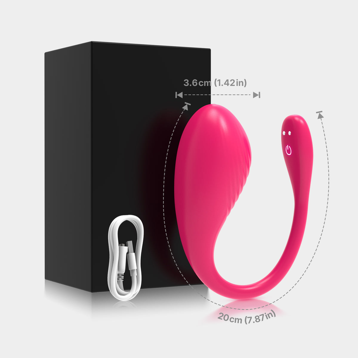 EUPHORIC| APP-Vibrations Ei & Vagina Toy