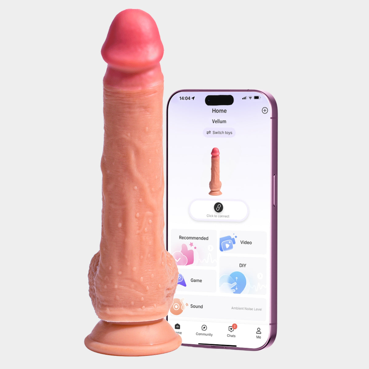 DESPERADO| APP-AI Smart Stossdildo XXL