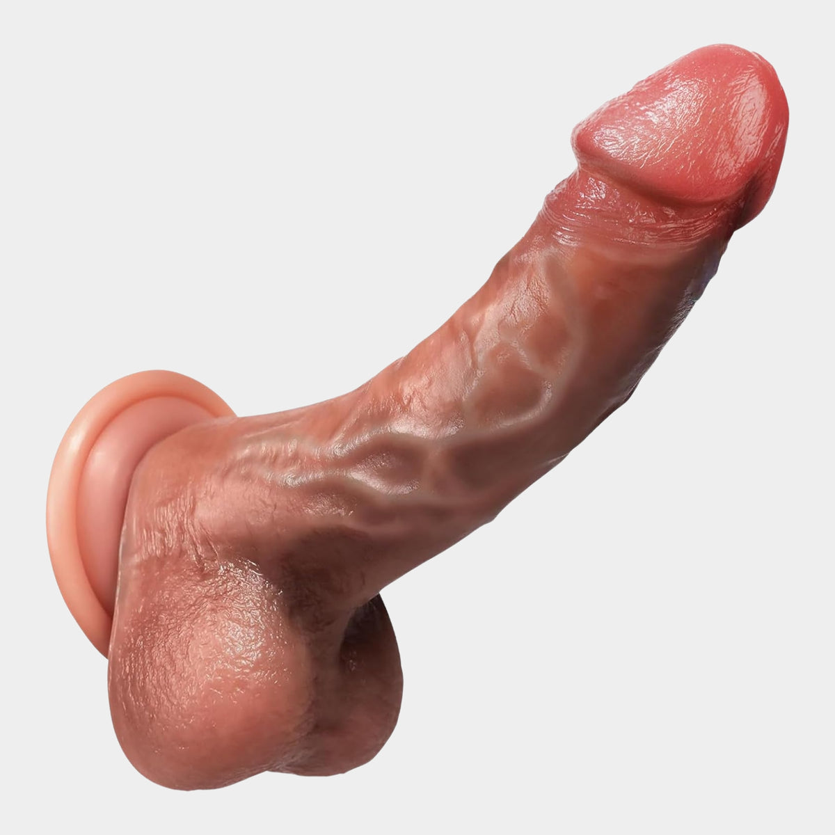 MUNDO| Realistischer Silikon Dildo mit Saugnapf