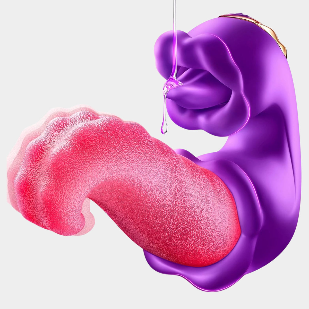 MEDUSHA-PURPLE| 3-in-1 Zungen- & Stoßvibrator